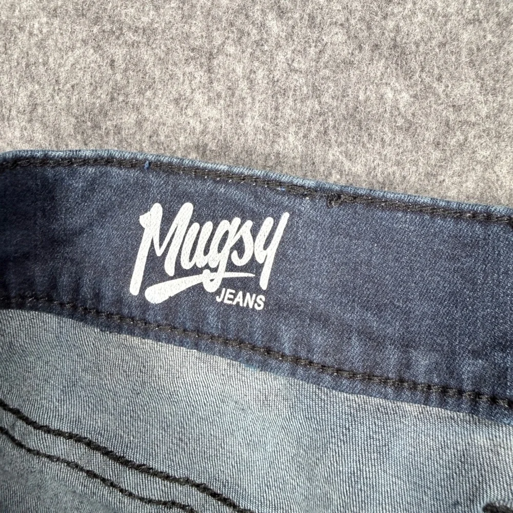 Mugsy Jeans Studio Blues Slim Fit Dark Wash Denim FLX5NSB-33X32 Mens 33x32